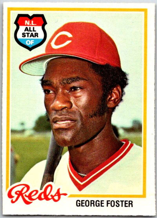 1978 O-Pee-Chee MLB #70 George Foster  Cincinnati Reds  V48612