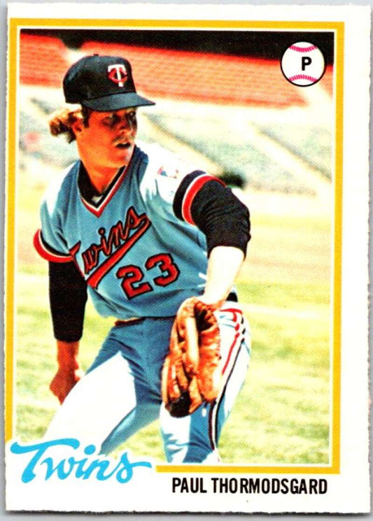 1978 O-Pee-Chee MLB #73 Paul Thormodsgard  Minnesota Twins  V48620