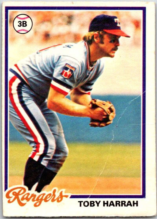 1978 O-Pee-Chee MLB #74 Toby Harrah  Texas Rangers  V48621