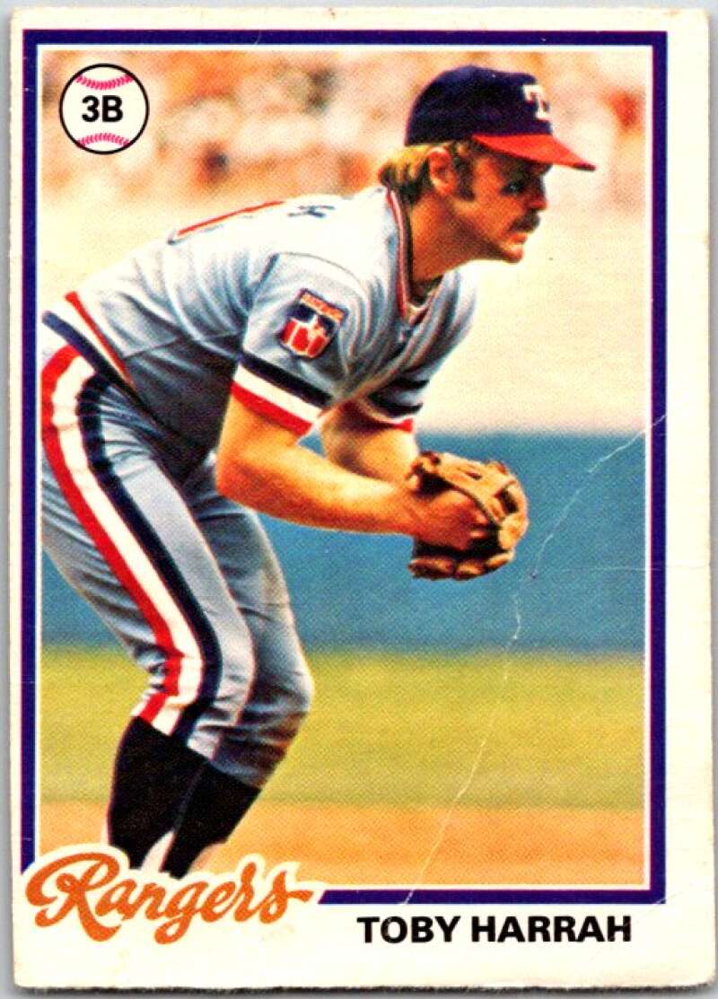 1978 O-Pee-Chee MLB #74 Toby Harrah Texas Rangers V48621