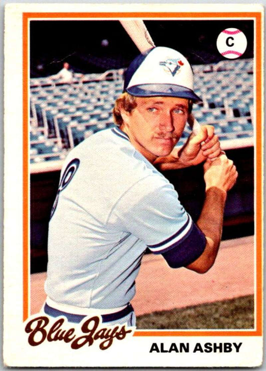 1978 O-Pee-Chee MLB #76 Alan Ashby  Toronto Blue Jays  V48624
