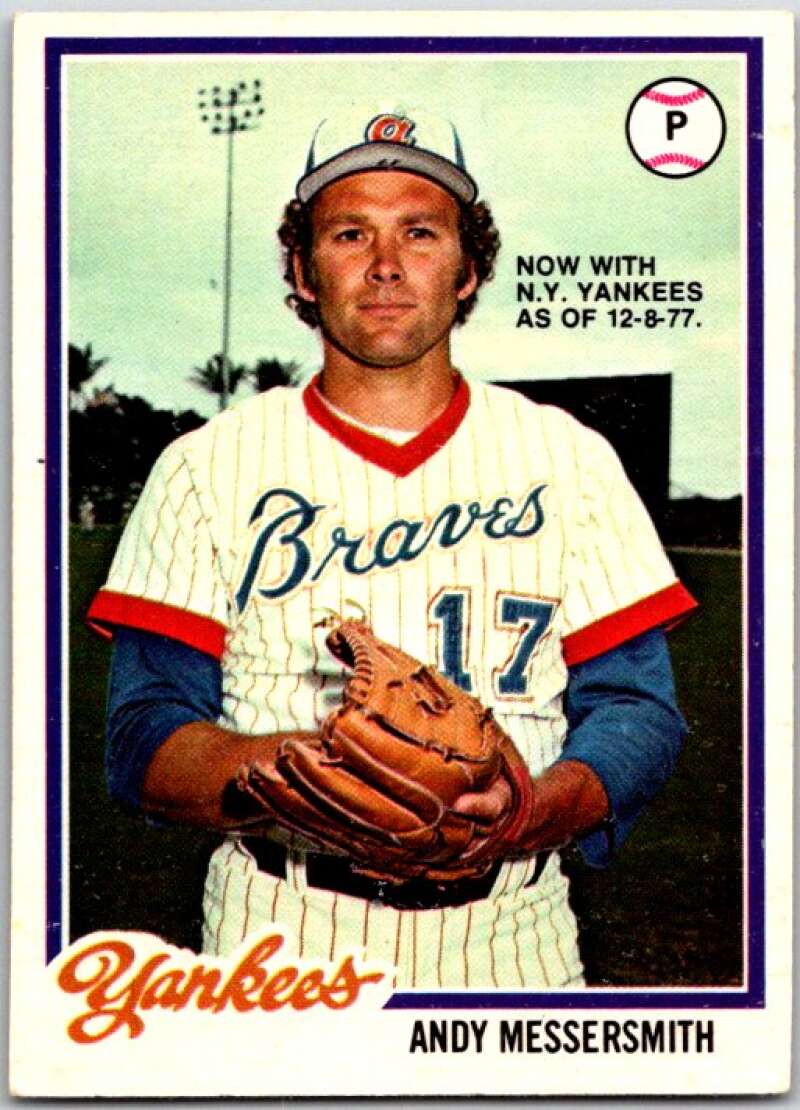 1980 O-Pee-Chee MLB #79 Andy Messersmith Yankees/ Braves V48631