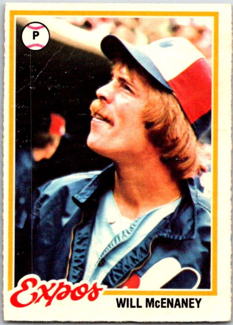 1978 O-Pee-Chee MLB #81 Will McEnaney Montreal Expos V48633