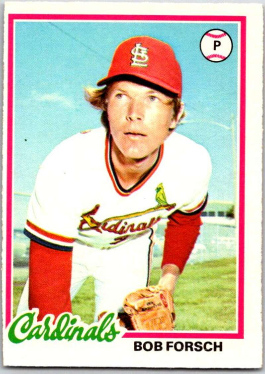 1978 O-Pee-Chee MLB #83 Bob Forsch  St. Louis Cardinals  V48635