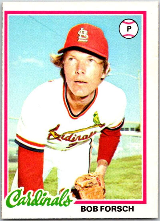 1978 O-Pee-Chee MLB #83 Bob Forsch  St. Louis Cardinals  V48636