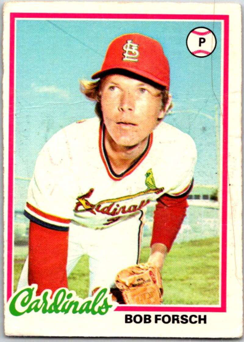 1978 O-Pee-Chee MLB #83 Bob Forsch St. Louis Cardinals V48637