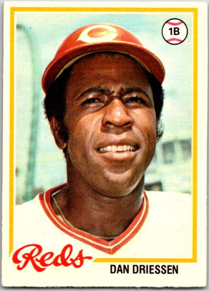 1978 O-Pee-Chee MLB #84 Dan Driessen Cincinnati Reds V48639