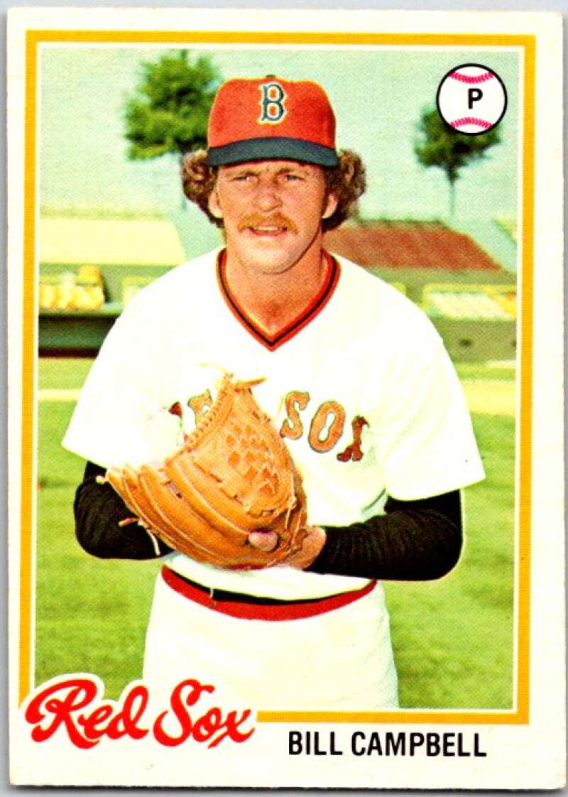 1978 O-Pee-Chee MLB #87 Bill Campbell Boston Red Sox V48645
