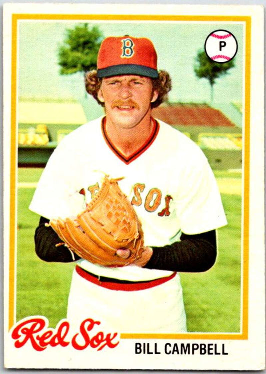 1978 O-Pee-Chee MLB #87 Bill Campbell  Boston Red Sox  V48645
