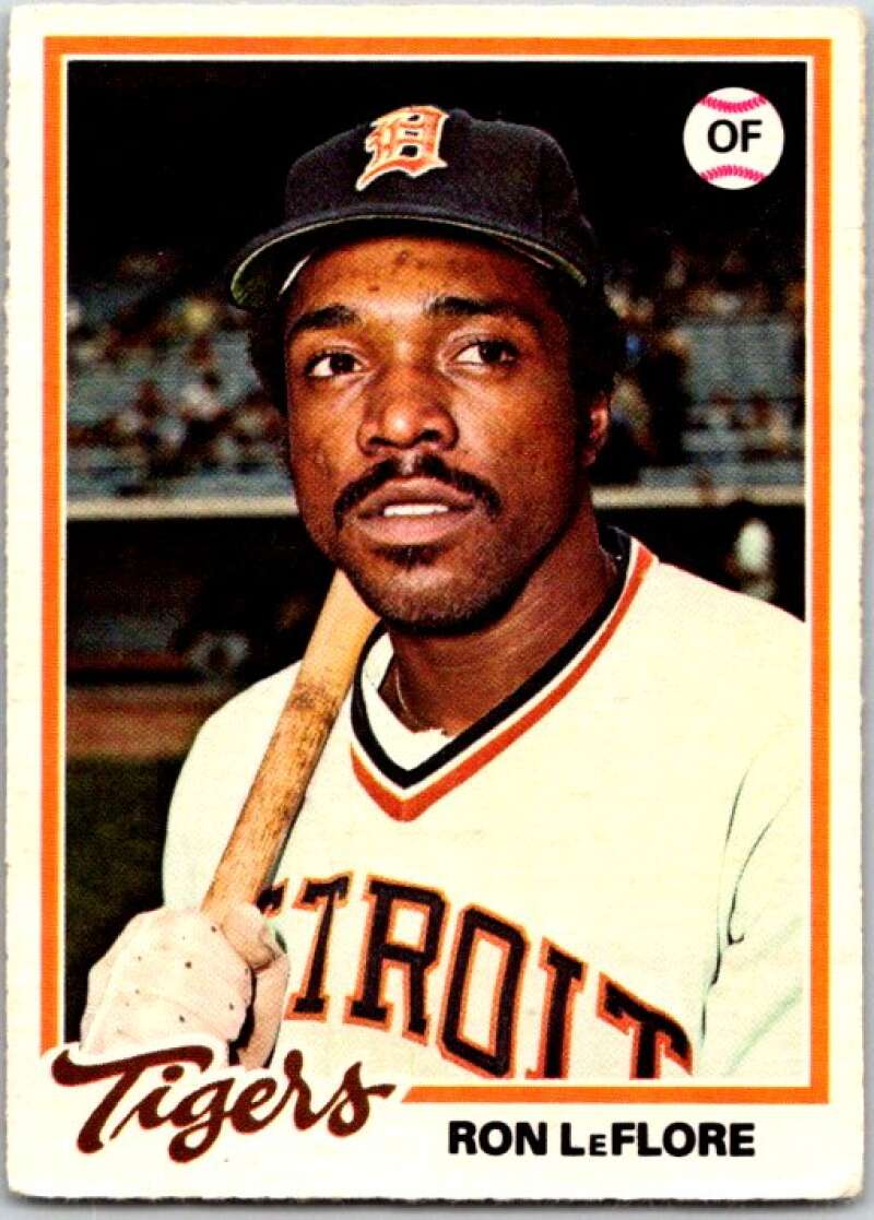1978 O-Pee-Chee MLB #88 Ron LeFlore Detroit Tigers V48647