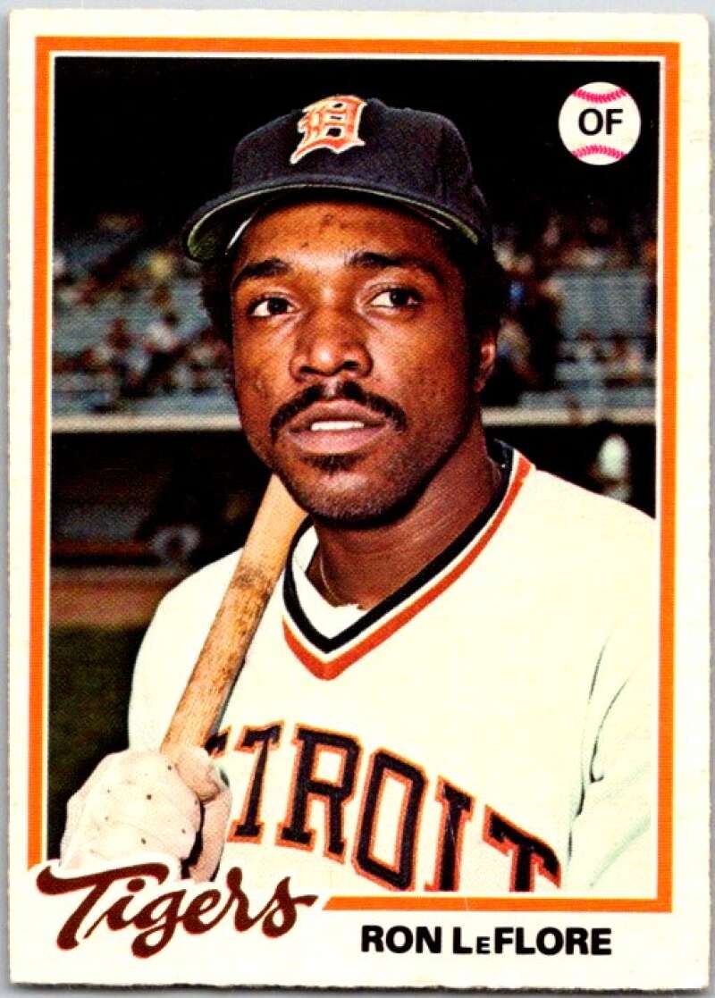 1978 O-Pee-Chee MLB #88 Ron LeFlore Detroit Tigers V48648