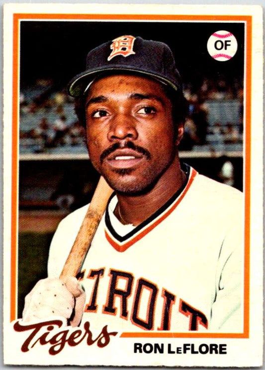 1978 O-Pee-Chee MLB #88 Ron LeFlore  Detroit Tigers  V48648