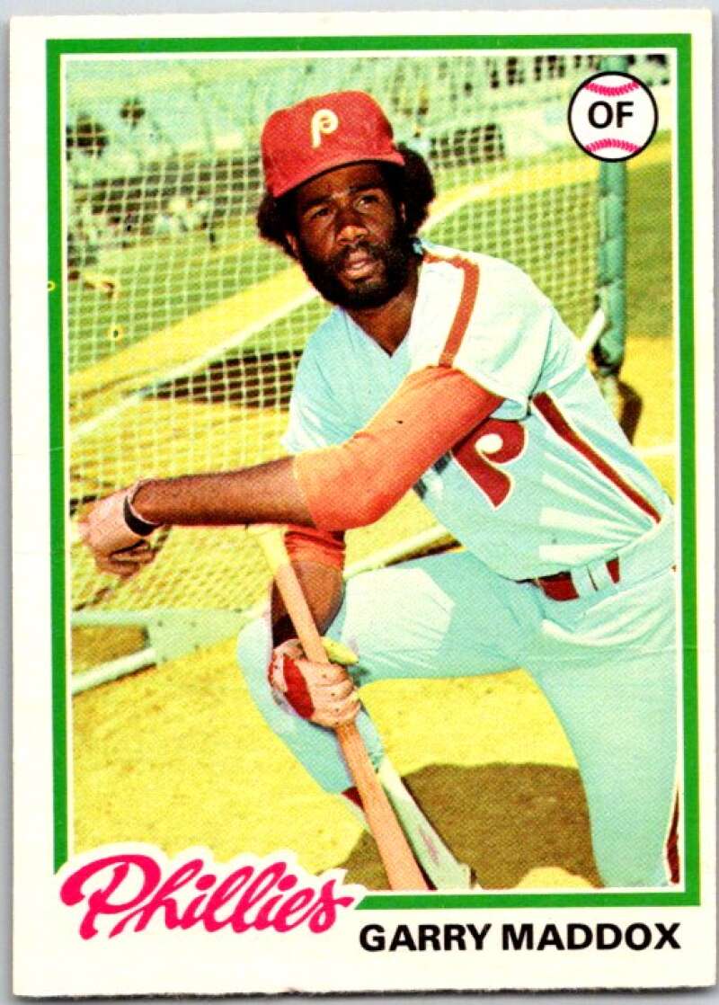 1978 O-Pee-Chee MLB #93 Garry Maddox Philadelphia Phillies V48660