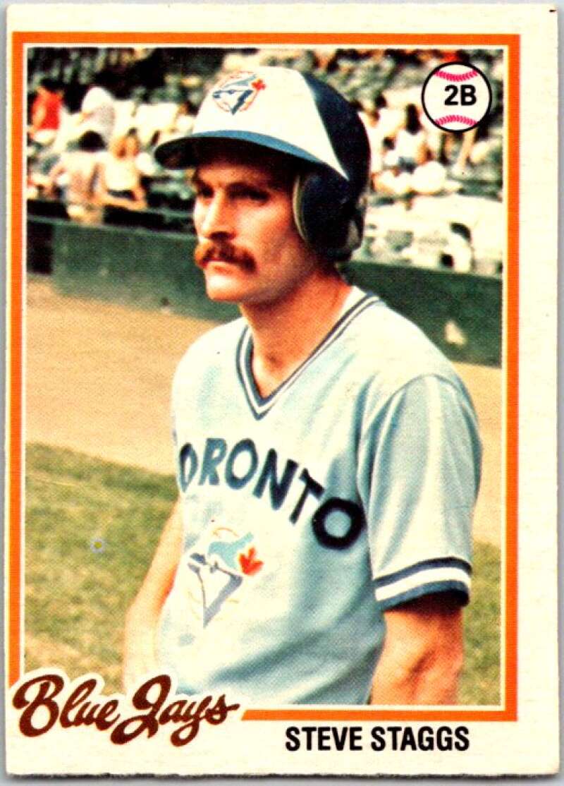 1978 O-Pee-Chee MLB #94 Steve Staggs Toronto Blue Jays V48661