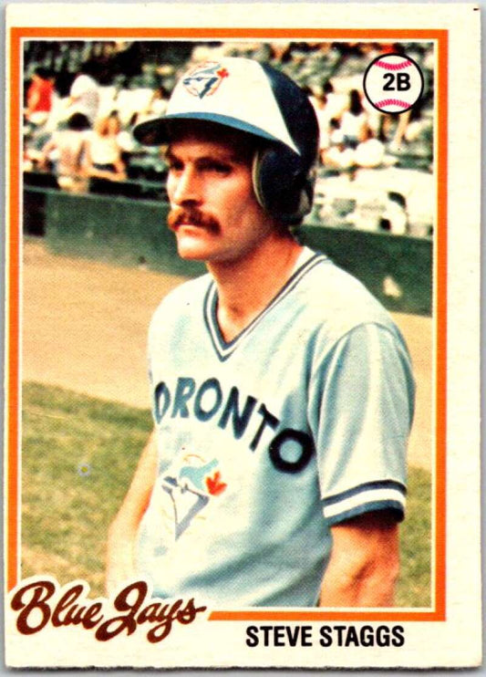 1978 O-Pee-Chee MLB #94 Steve Staggs  Toronto Blue Jays  V48661