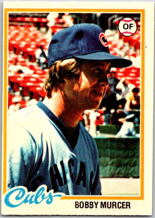 1978 O-Pee-Chee MLB #95 Bobby Murcer  Chicago Cubs  V48662
