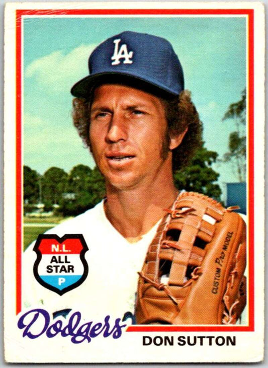 1978 O-Pee-Chee MLB #96 Don Sutton  Los Angeles Dodgers  V48664