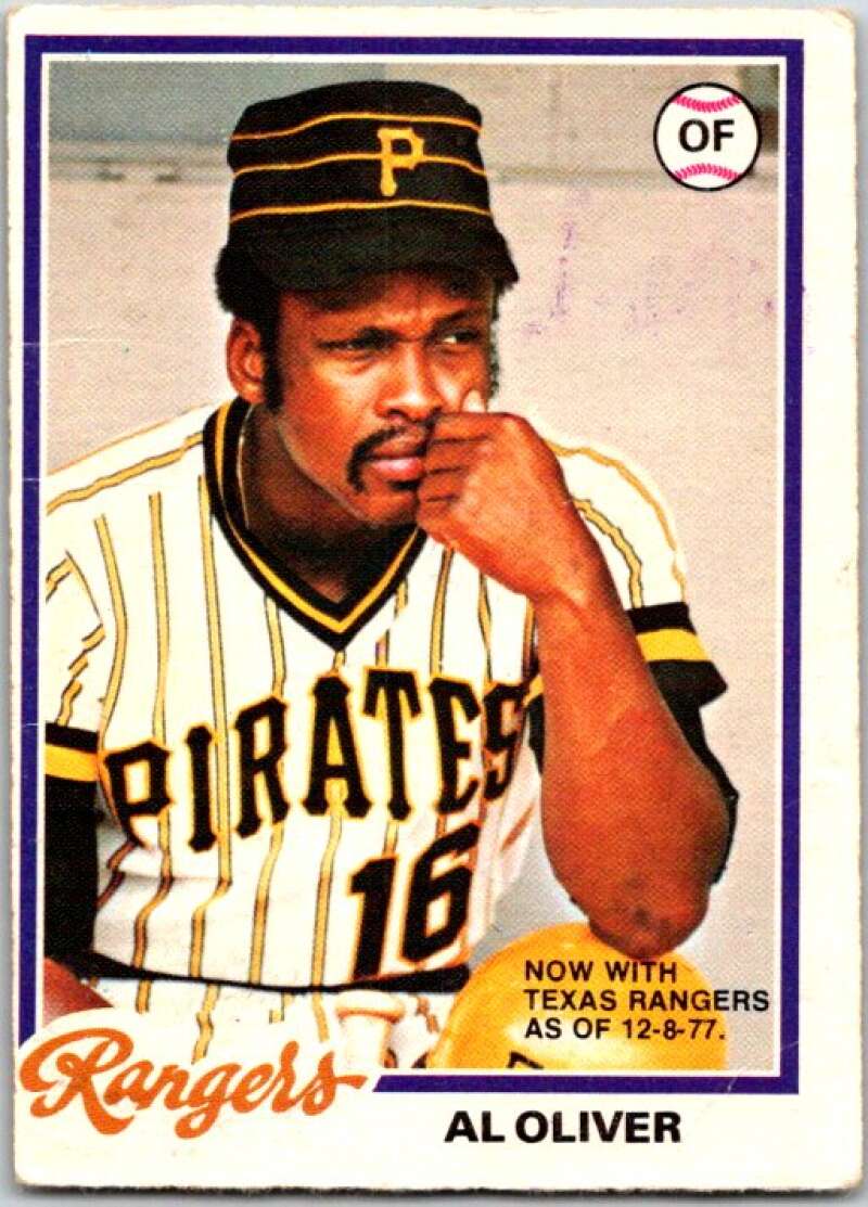 1978 O-Pee-Chee MLB #97 Al Oliver Rangers/ Pirates V48665