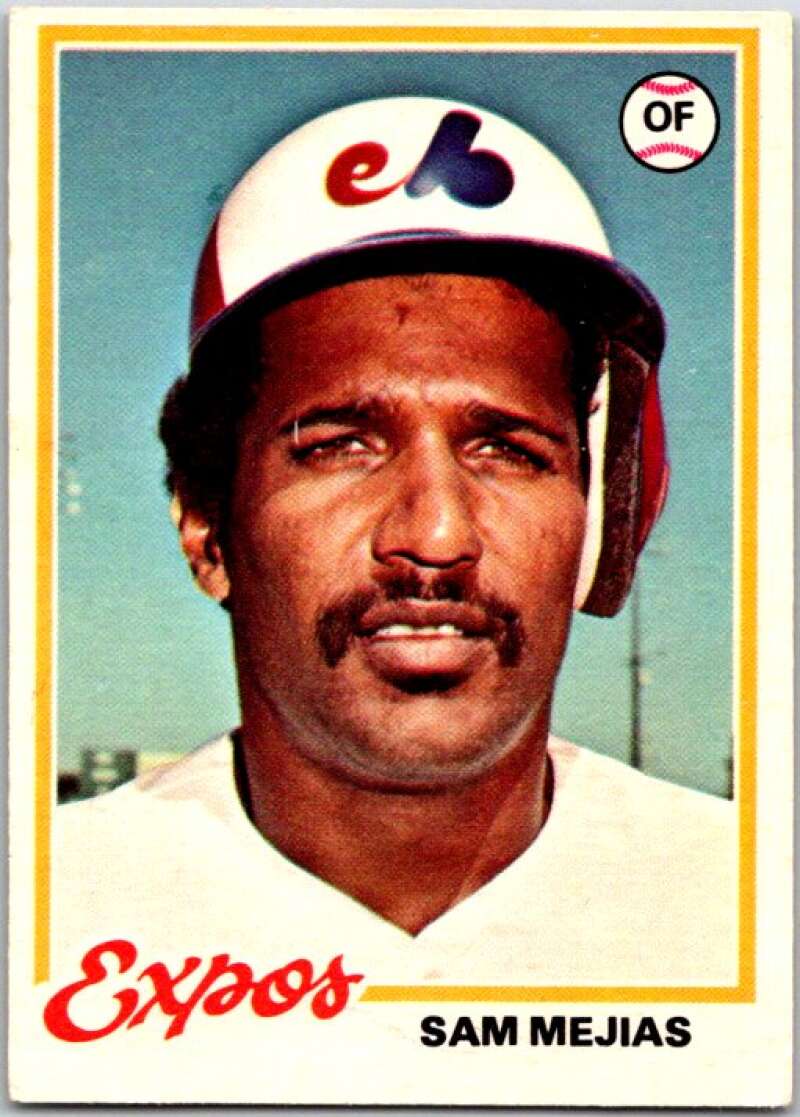 1978 O-Pee-Chee MLB #99 Sam Mejias Montreal Expos V48671