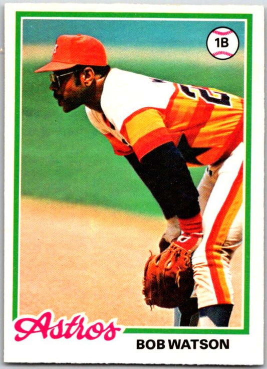 1978 O-Pee-Chee MLB #107 Bob Watson  Houston Astros  V48683
