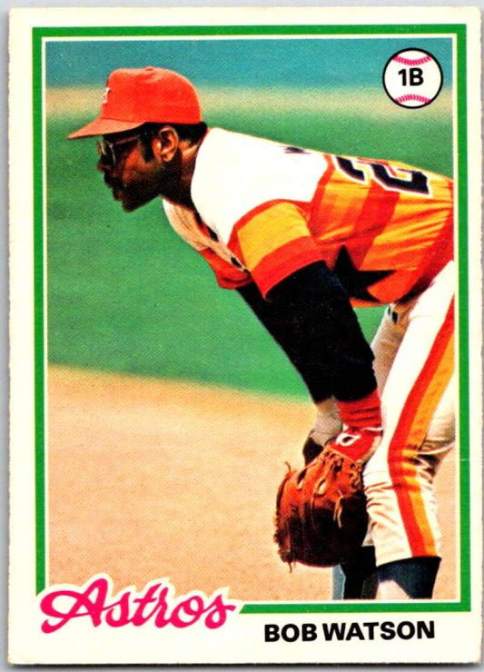 1978 O-Pee-Chee MLB #107 Bob Watson  Houston Astros  V48684
