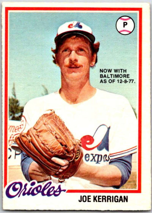 1978 O-Pee-Chee MLB #108 Joe Kerrigan   V48685