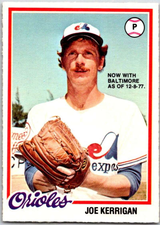 1978 O-Pee-Chee MLB #108 Joe Kerrigan   V48686
