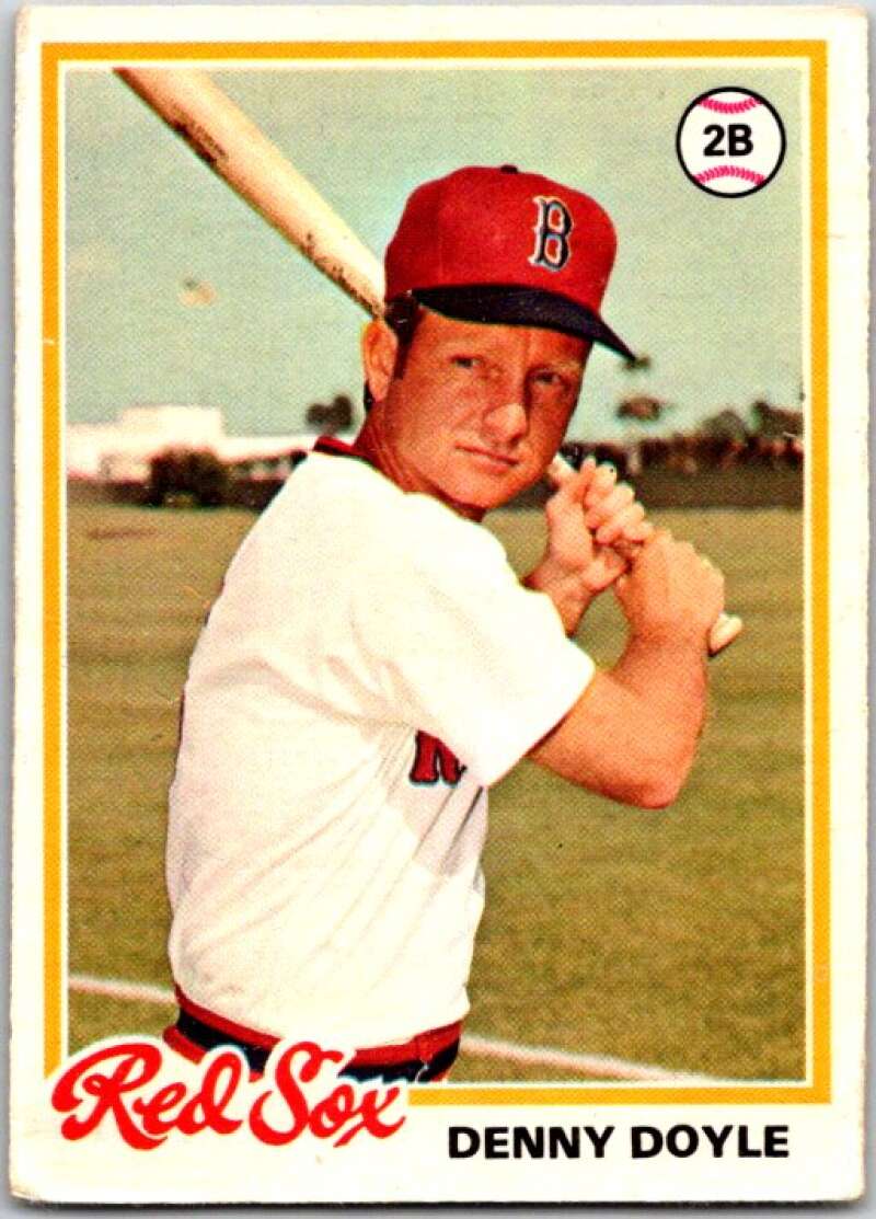 1978 O-Pee-Chee MLB #111 Denny Doyle Boston Red Sox V48689