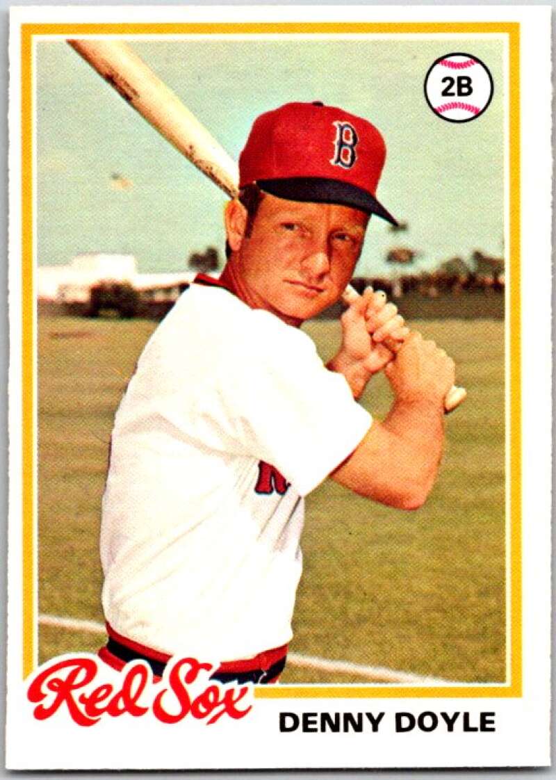 1978 O-Pee-Chee MLB #111 Denny Doyle Boston Red Sox V48690