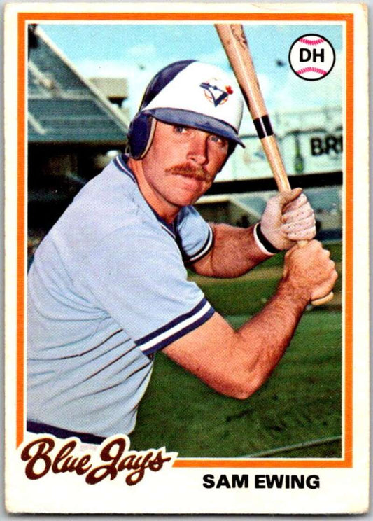 1978 O-Pee-Chee MLB #112 Sam Ewing  Toronto Blue Jays  V48691