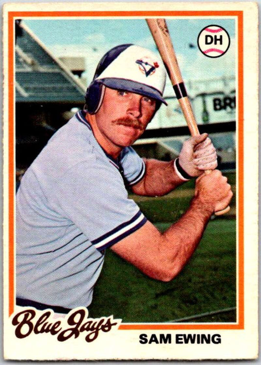 1978 O-Pee-Chee MLB #112 Sam Ewing  Toronto Blue Jays  V48692