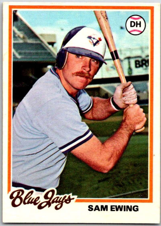 1978 O-Pee-Chee MLB #112 Sam Ewing  Toronto Blue Jays  V48693