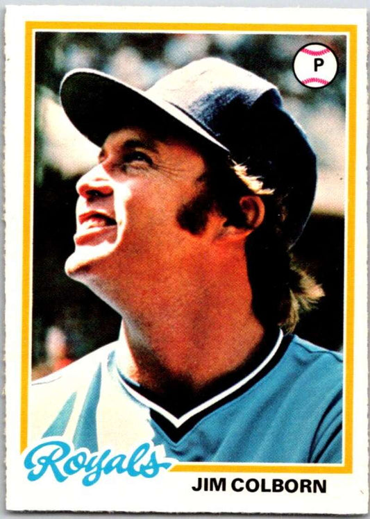 1978 O-Pee-Chee MLB #116 Jim Colborn  Kansas City Royals  V48701