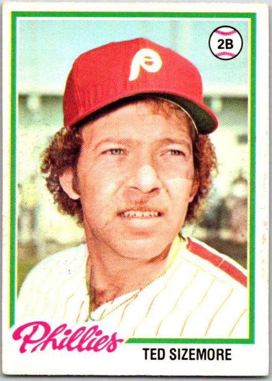 1978 O-Pee-Chee MLB #118 Ted Sizemore  Philadelphia Phillies  V48706