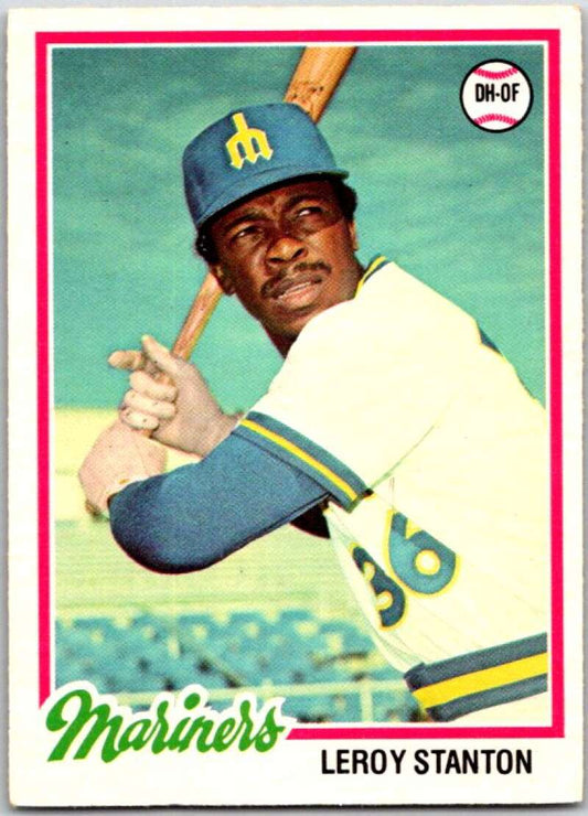 1978 O-Pee-Chee MLB #123 Leroy Stanton  Seattle Mariners  V48711