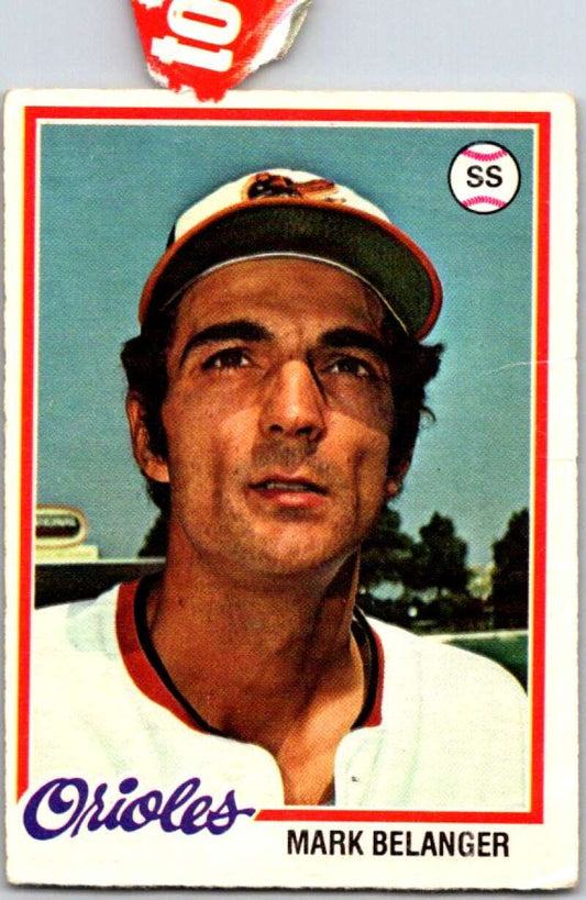 1978 O-Pee-Chee MLB #125 Mark Belanger  Baltimore Orioles  V48719