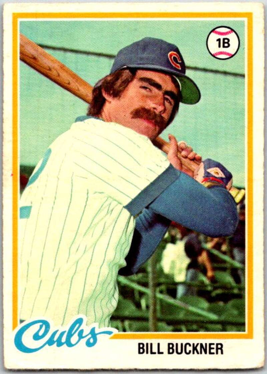 1978 O-Pee-Chee MLB #127 Bill Buckner  Chicago Cubs  V48724
