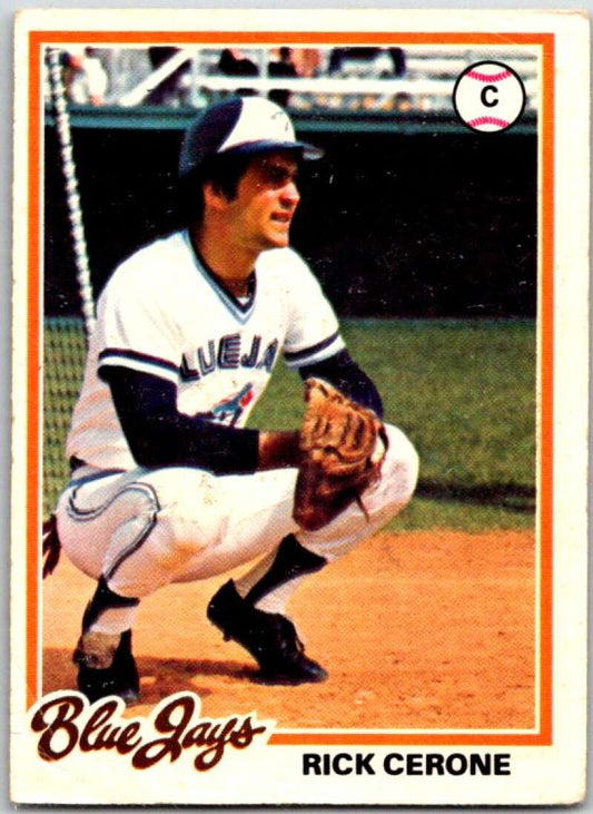 1978 O-Pee-Chee MLB #129 Rick Cerone  Toronto Blue Jays  V48726