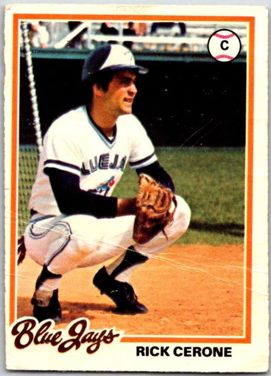 1978 O-Pee-Chee MLB #129 Rick Cerone  Toronto Blue Jays  V48727