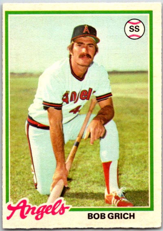 1978 O-Pee-Chee MLB #133 Bobby Grich  California Angels  V48730
