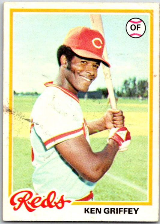 1978 O-Pee-Chee MLB #140 Ken Griffey Sr.  Cincinnati Reds  V48734