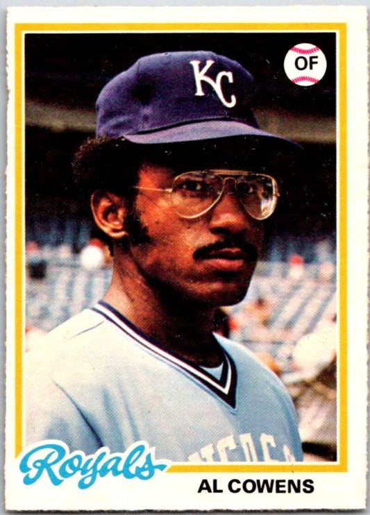 1978 O-Pee-Chee MLB #143 Al Cowens  Kansas City Royals  V48741