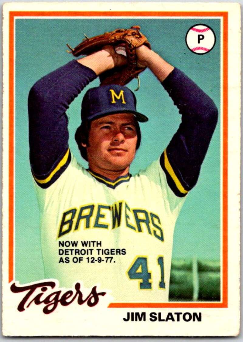 1978 O-Pee-Chee MLB #146 Jim Slaton Tigers/Brewers V48745