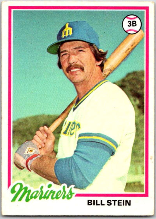1978 O-Pee-Chee MLB #147 Bill Stein  Seattle Mariners  V48748