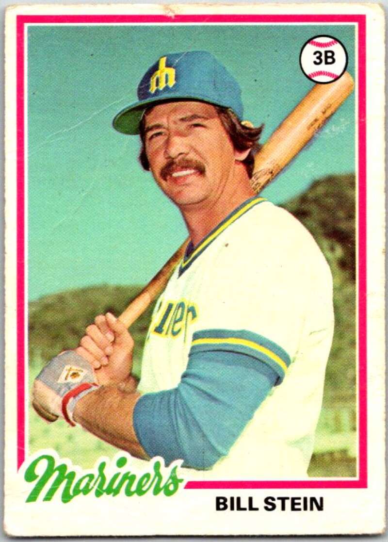 1978 O-Pee-Chee MLB #147 Bill Stein Seattle Mariners V48749