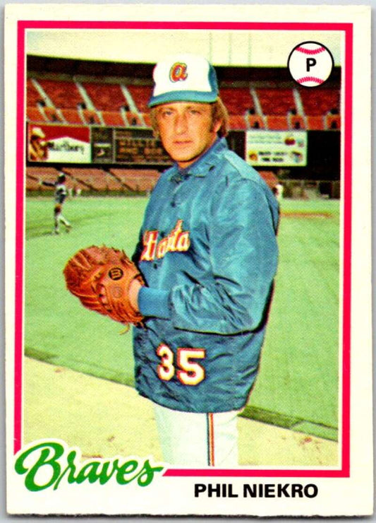 1978 O-Pee-Chee MLB #155 Phil Niekro  Atlanta Braves  V48761