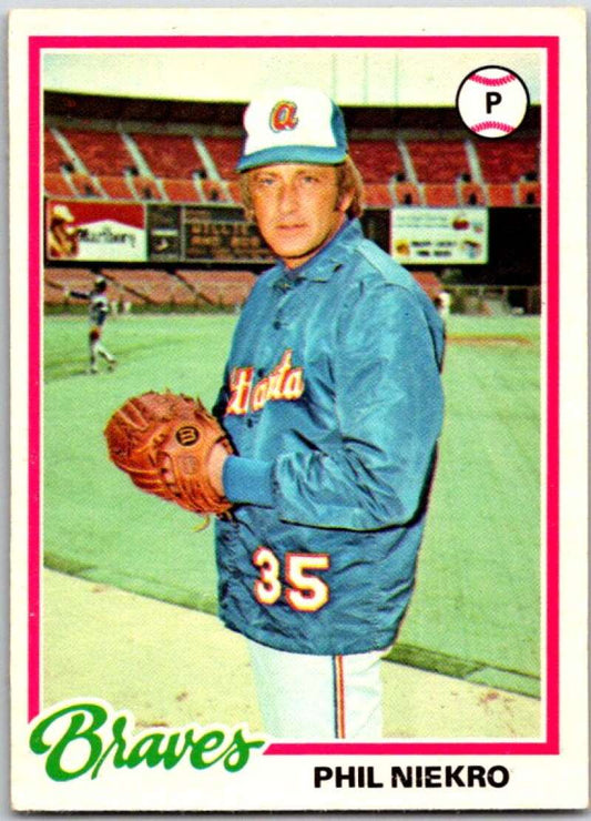 1978 O-Pee-Chee MLB #155 Phil Niekro  Atlanta Braves  V48762