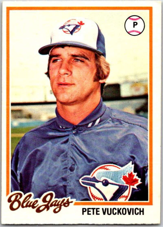 1978 O-Pee-Chee MLB #157 Pete Vuckovich  Toronto Blue Jays  V48766