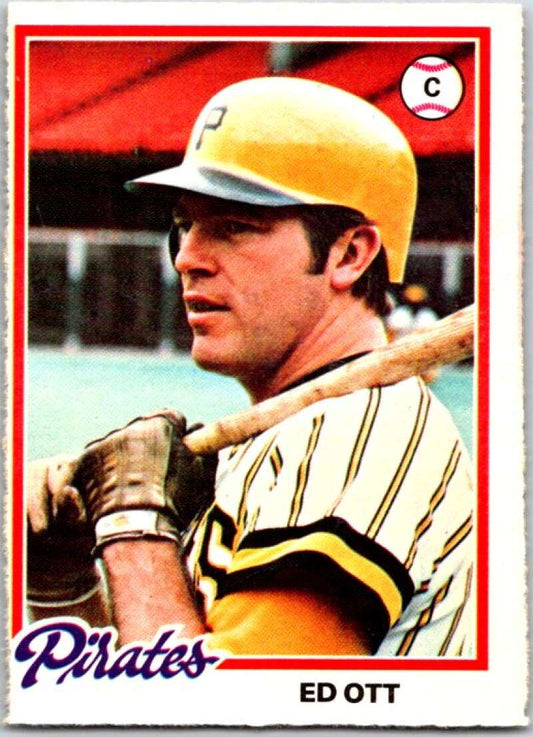 1978 O-Pee-Chee MLB #161 Ed Ott  Pittsburgh Pirates  V48770