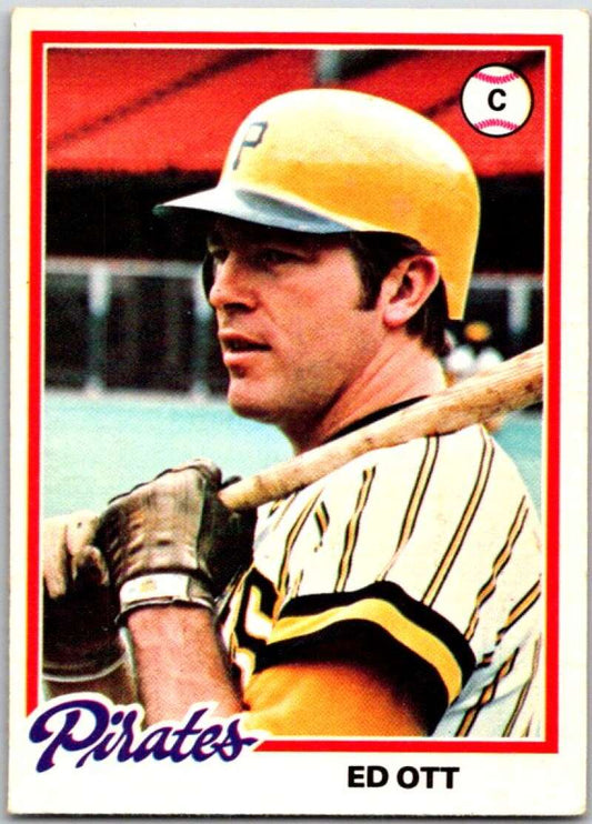 1978 O-Pee-Chee MLB #161 Ed Ott  Pittsburgh Pirates  V48771